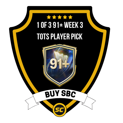 EA FC 26 SBC 1 of 3 91+ Week 3 TOTS Player Pick - PC